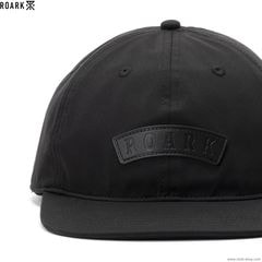 ROARK REVIVAL RESISTANT TWILL 6PANEL CAP - HIGH (BLACK)