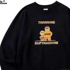 SOFTMACHINE TWINNING SWEAT (BLACK)