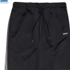 RADIALL Root Down - WIDE FIT TRACK PANTS (BLACK) [RAD-25AW-CUT011]