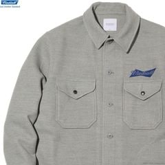 RADIALL Bowtie - CPO SHIRT L/S (GRAY) [RAD-25AW-SH004]