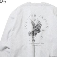 CLUCT JOYTOWN [CREW SWEAT] (ASH) #05126