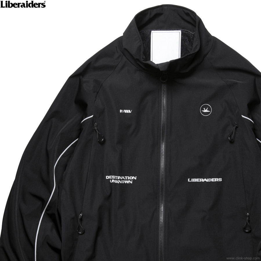 【LIBEROZ　ジャケット】 CLINK｜LIBERAIDERS OCTA WIND BREAKER (BLACK) #77011｜東京・吉祥寺