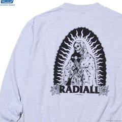 RADIALL GUIDANCE - CREW NECK T-SHIRT L/S (FADED ASH) [RAD-26NYM-CUT001]
