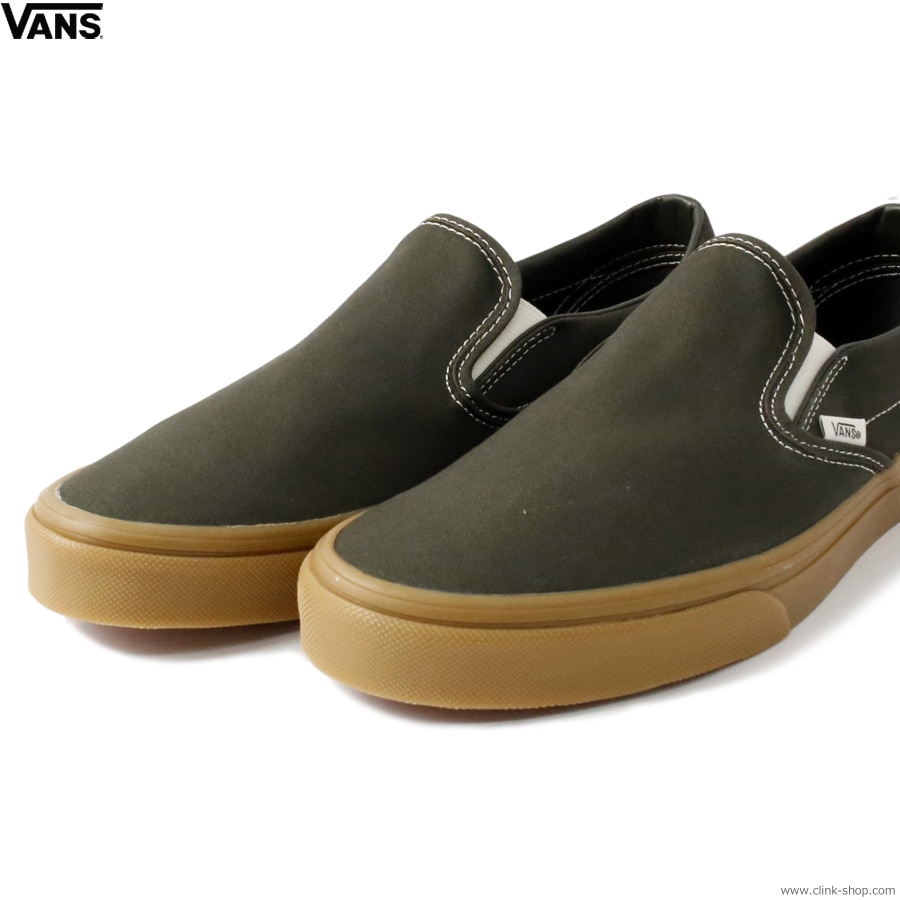 CLINK｜VANS CLASSIC SLIP-ON GUM OBSIDIAN FERN｜東京・吉祥寺
