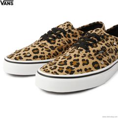 VANS AUTHENTIC LEOPARD TAN