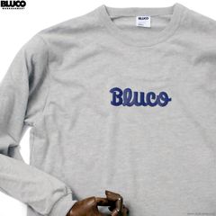BLUCO �ɥ饤���åȥ� T����� L/S - Artwork by JACK-O�� ART WORKS - (H.GRAY) [161-12-024]