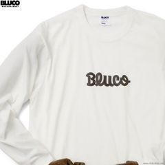 BLUCO �ɥ饤���åȥ� T����� L/S - Artwork by JACK-O�� ART WORKS - (WHITE) [161-12-024]