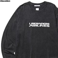 LIBERAIDERS AIRLINE L/S TEE (BLACK)