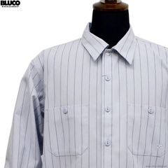 BLUCO ����������ɥ������� L/S -Stripe- (SAX) [161-11-119]