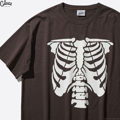 CLUCT BONE [S/S W TEE] (CHOCOLATE)
