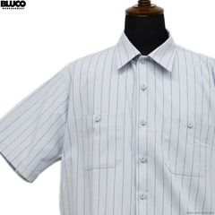 BLUCO ����������ɥ������� S/S -Stripe- (SAX) [163-21-118]
