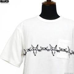 BLUCO DOGTOWN��BLUCO �ݥ��å�T����� -Rat&Pig- (WHITE) [163-22-031]