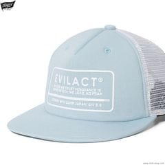 EVILACT EVILACT MESH CAP (L.BLUE) [EA26-ACT1-C04]