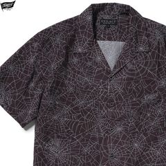 EVILACT SPIDERWEB SS SHIRT (BLACK WEB) [EA26-ACT1-S02]