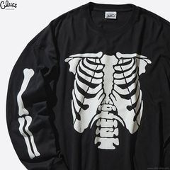 CLUCT BONE (BLACK) [L/S W TEE] 05195