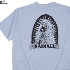 RADIALL GUIDANCE - CREW NECK T-SHIRT S/S (STEEL BLUE) [RAD-26SS-TEE013]
