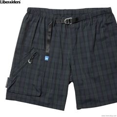 LIBERAIDERS DOTAIR UTILITY SHORTS (PLAID)