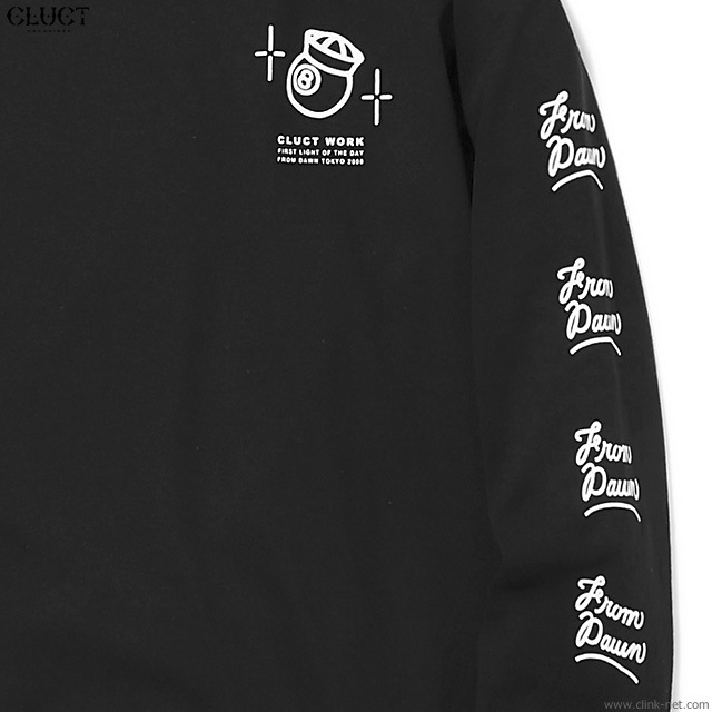 CLUCT CC-RISEABOVE L/S (BLACK) #03074