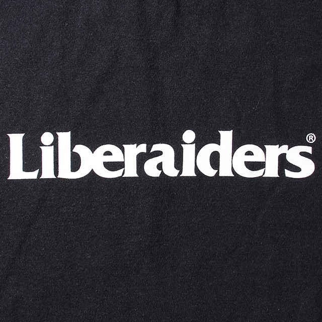 LIBERAIDERS LOGO TEE #71601 (BLACK)