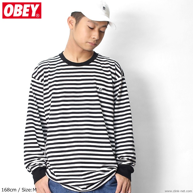 OBEY EIGHTY NINE ICON BOX LS (BLACK MULTI)