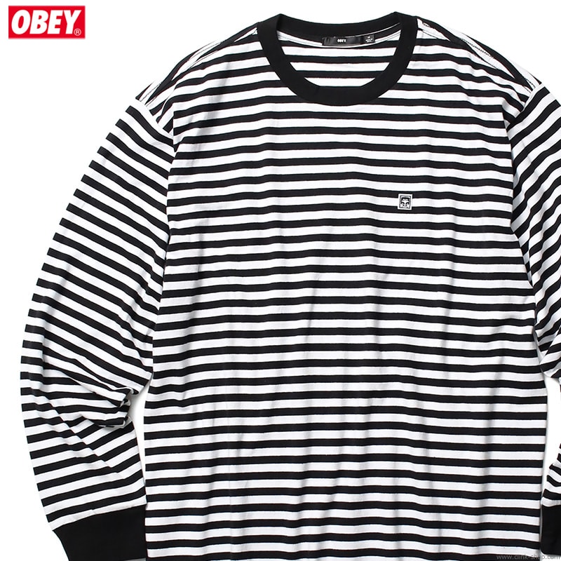 OBEY EIGHTY NINE ICON BOX LS (BLACK MULTI)