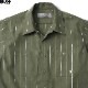 BLUCO STANDARD WORK SHIRT S/S (OLIVE.STP) [0108-3A01]