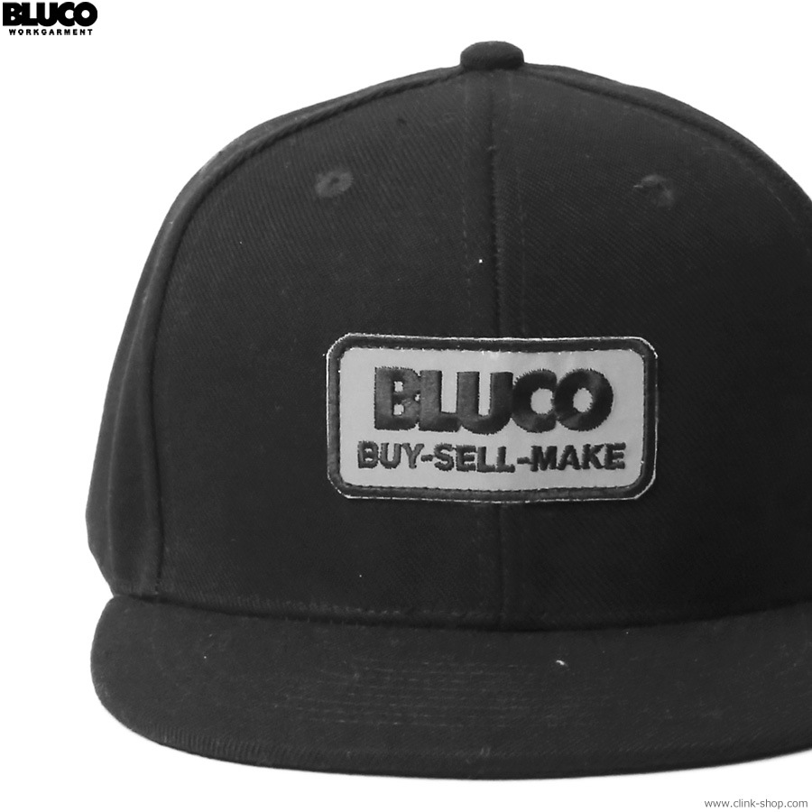 BLUCO 6PANEL CAP -Patch- (BLACK) [1414]