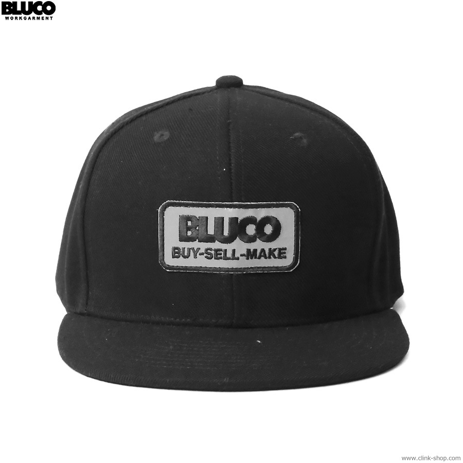 BLUCO 6PANEL CAP -Patch- (BLACK) [1414]