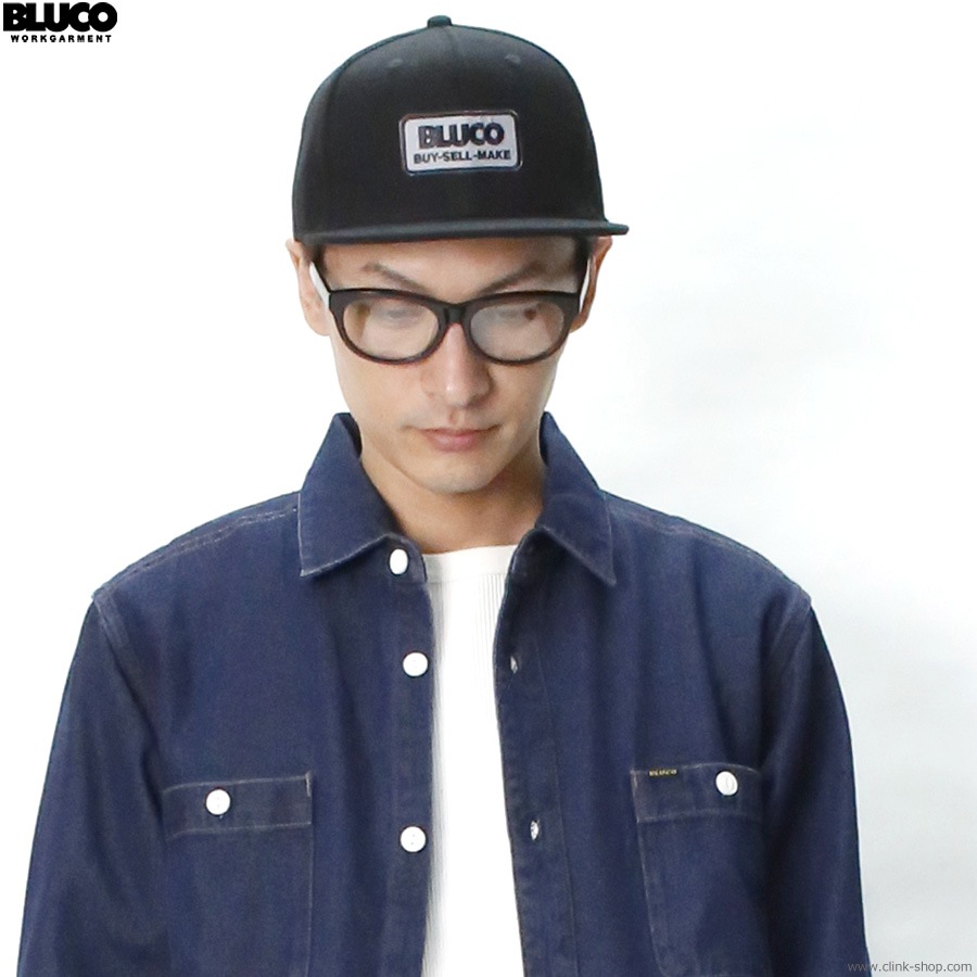 BLUCO 6PANEL CAP -Patch- (BLACK) [1414]