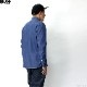 BLUCO 8OZ DENIM WORK SHIRTS (MEDIUM INDIGO) [145-11-001]