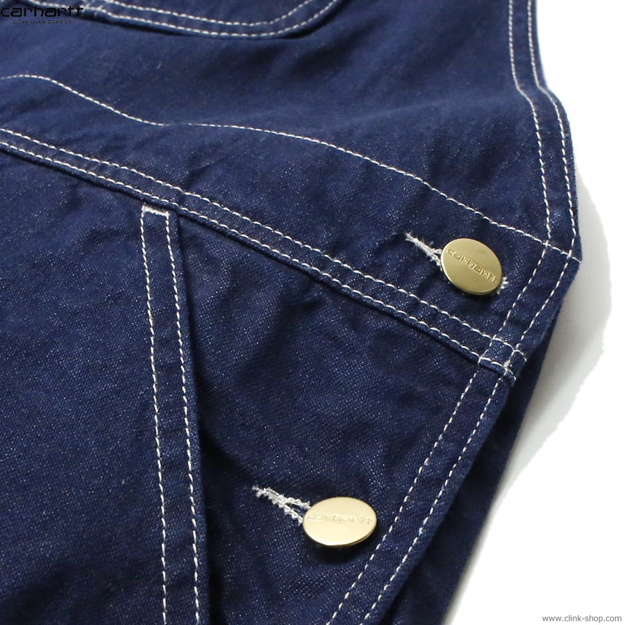 CARHARTT WIP BIB OVERALL (BLUE ONE WASHED)