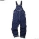 CARHARTT WIP BIB OVERALL (BLUE ONE WASHED)