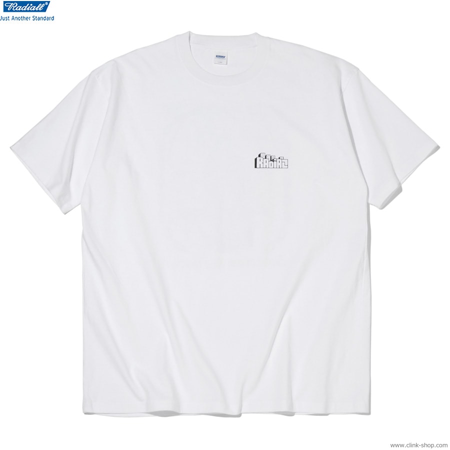 SALE 20��OFF RADIALL CRADLE - CREW NECK T-SHIRT S/S (WHITE) [RAD-25SS-TEE006]