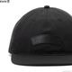 ROARK REVIVAL RESISTANT TWILL 6PANEL CAP - HIGH (BLACK)