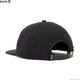 ROARK REVIVAL RESISTANT TWILL 6PANEL CAP - HIGH (BLACK)