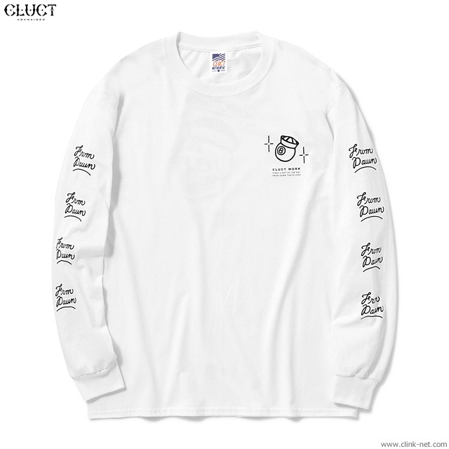 CLUCT CC-RISEABOVE L/S (WHITE) #03074