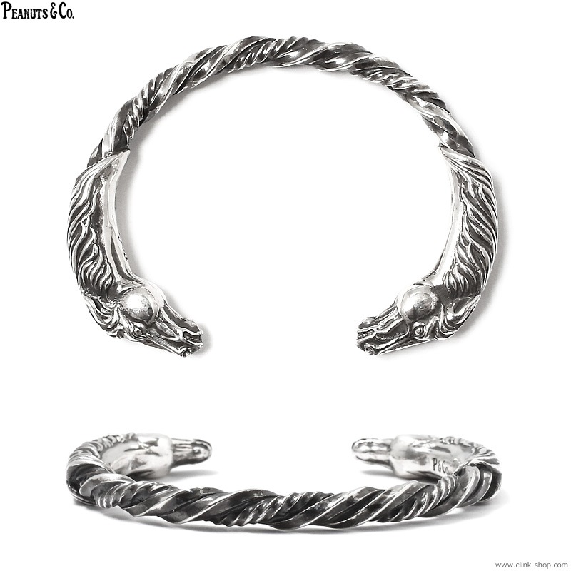 CLINK｜PEANUTS & CO. HORSE TWIST BANGLE (SILVER)｜東京・吉祥寺