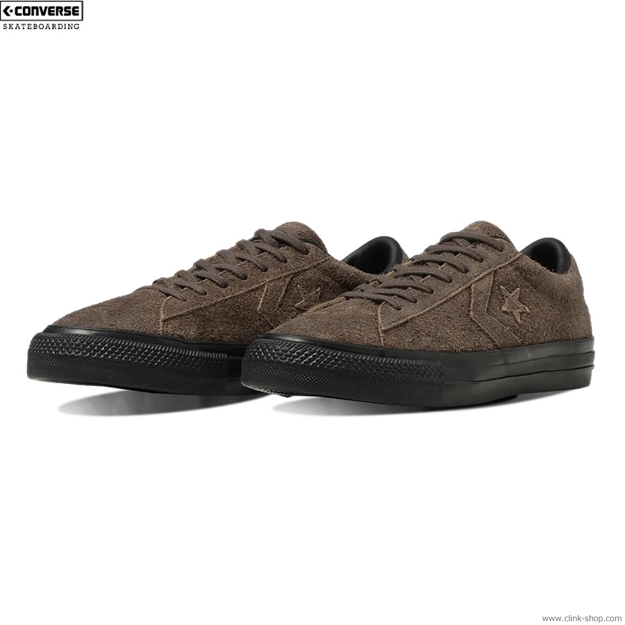 CONVERSE SKATEBOARDING "+ SERIES" PRORIDE SK OX + (DK.BROWN/BLACK)