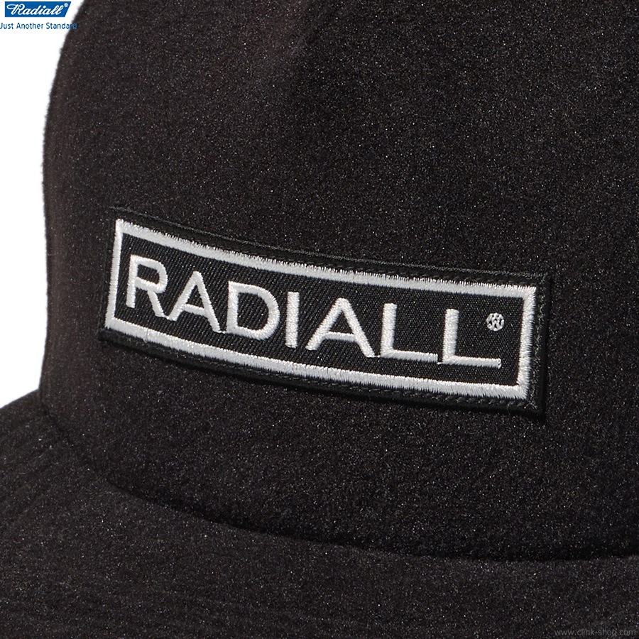 RADIALL WHEELS - TRUCKER CAP (BLACK) [RAD-25AW-HAT004]