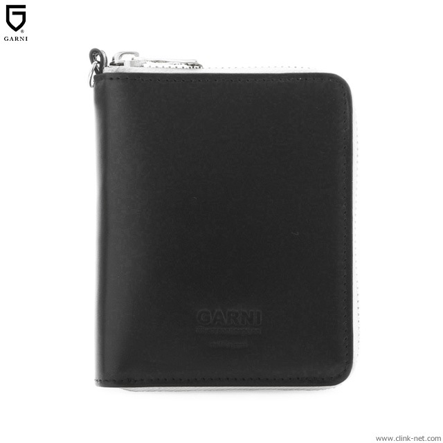 CLINK｜GARNI SLICK ZIP FOLD WALLET - BLACK [GL19015]｜東京・吉祥寺