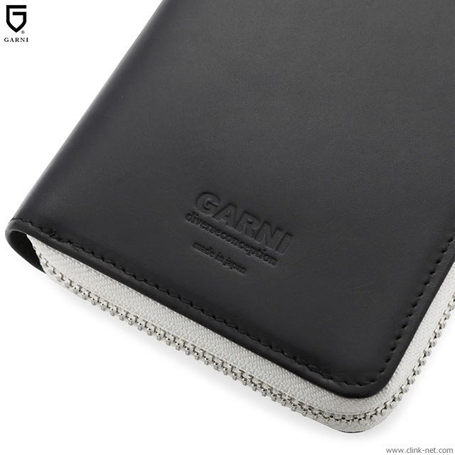 CLINK｜GARNI SLICK ZIP FOLD WALLET - BLACK [GL19015]｜東京・吉祥寺