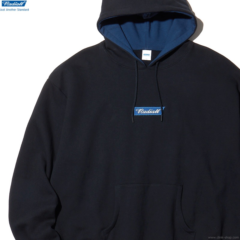 RADIALL FLAGS - HOODIE SWEATSHIRT L/S