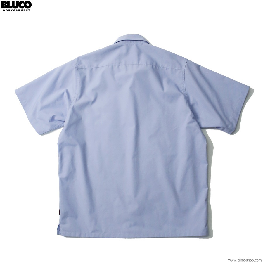 BLUCO STANDARD WORK SHIRT S/S (L.BLUE) [0108-3A01]