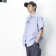 BLUCO STANDARD WORK SHIRT S/S (L.BLUE) [0108-3A01]