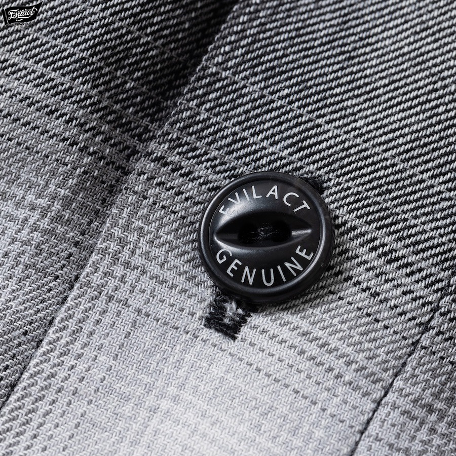 EVILACT OMBLE SHIRT (BLACK) [EA-WFRSS-S01]