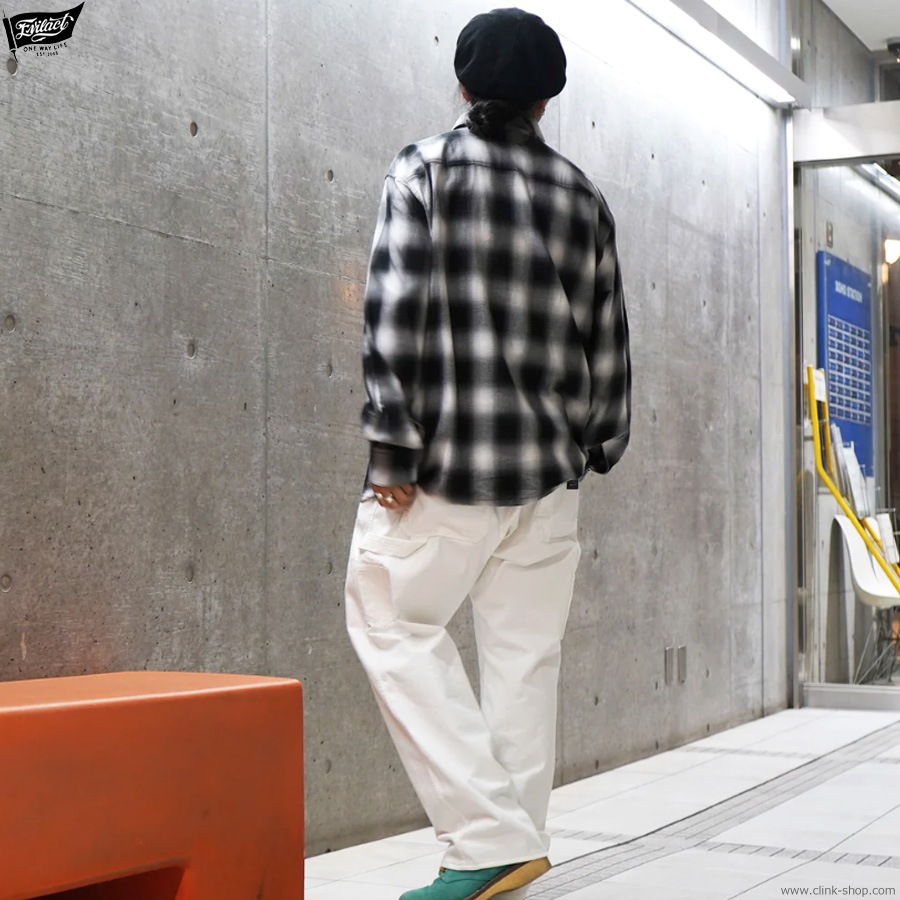 EVILACT OMBLE SHIRT (BLACK) [EA-WFRSS-S01]