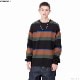 CARHARTT WIP L/S SUNDLING T-SHIRT (SUNDLING STRIPE DEEP H.BROWN)