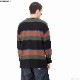 CARHARTT WIP L/S SUNDLING T-SHIRT (SUNDLING STRIPE DEEP H.BROWN)