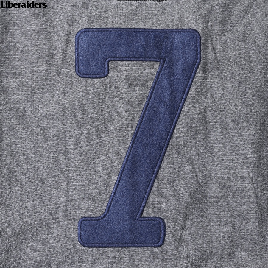 LIBERAIDERS CHAMBRAY BASEBALL SHIRT (BLACK)