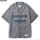 LIBERAIDERS CHAMBRAY BASEBALL SHIRT (BLACK)